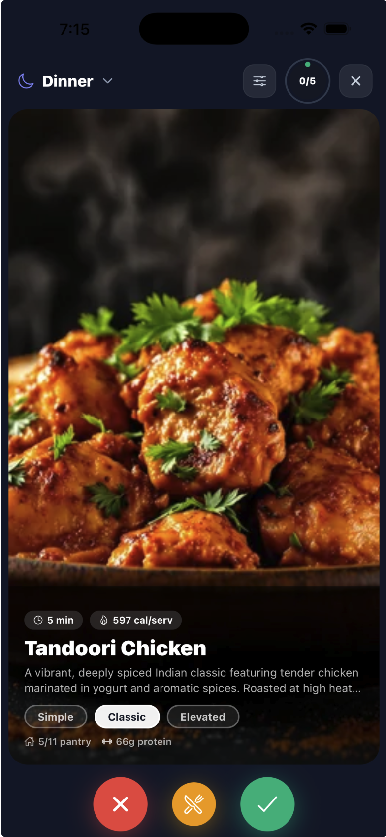 Cookwise recipe discovery